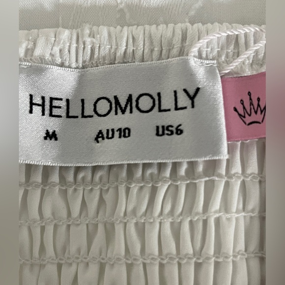 HELLO MOLLY EXCLUSIVE
SEA KISSED STRAPLESS MAXI DRESS WHITE - Picture 4 of 10